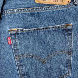 Levi's 501 Stonewash Button Fly, 34x30